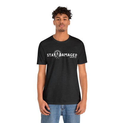 Stay Damaged Unisex Short Sleeve Tee - Dark