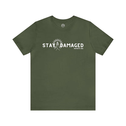 Stay Damaged Unisex Short Sleeve Tee - Dark