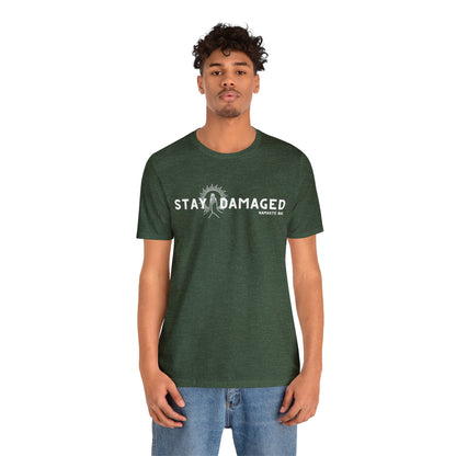 Stay Damaged Unisex Short Sleeve Tee - Dark