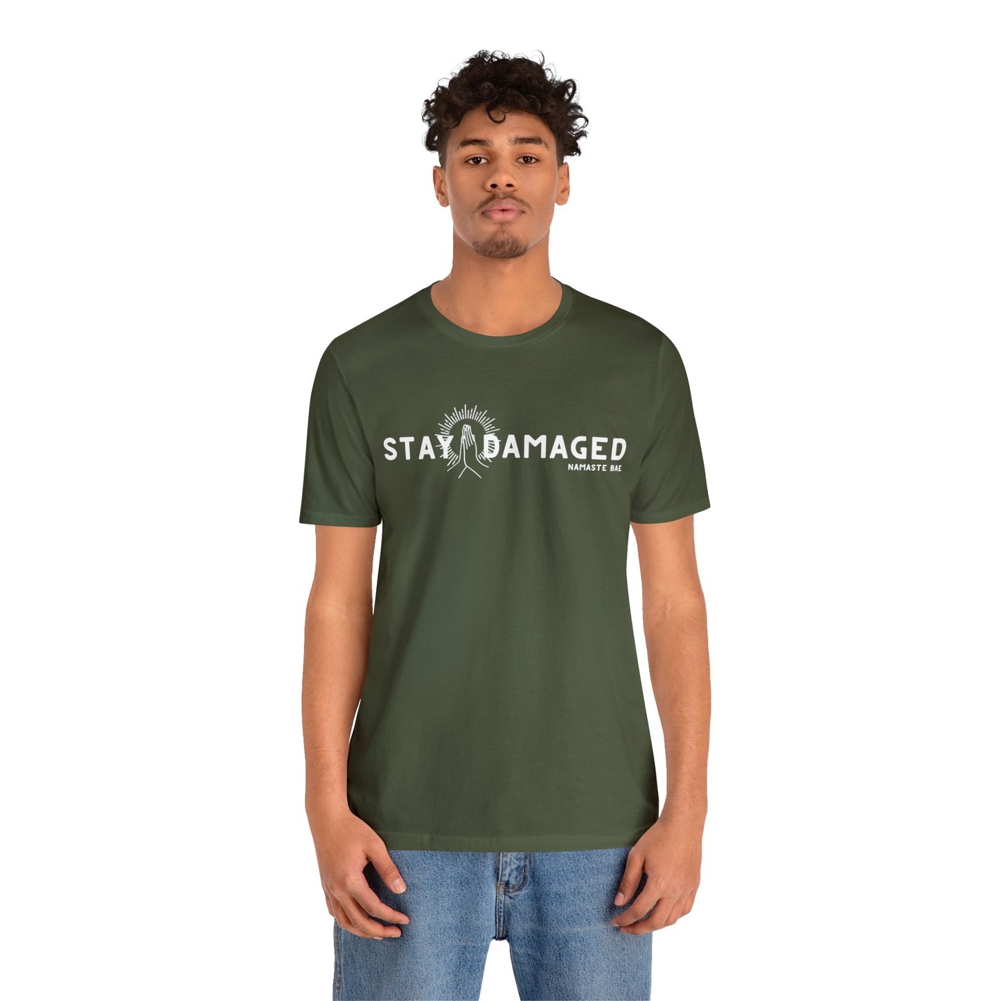 Stay Damaged Unisex Short Sleeve Tee - Dark